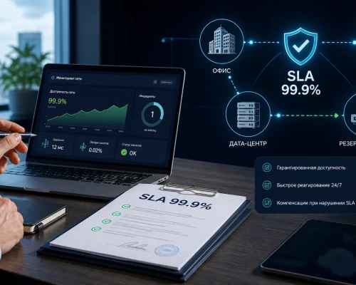 SLA для корпоративного интернета: какие гарантии должны быть в договоре