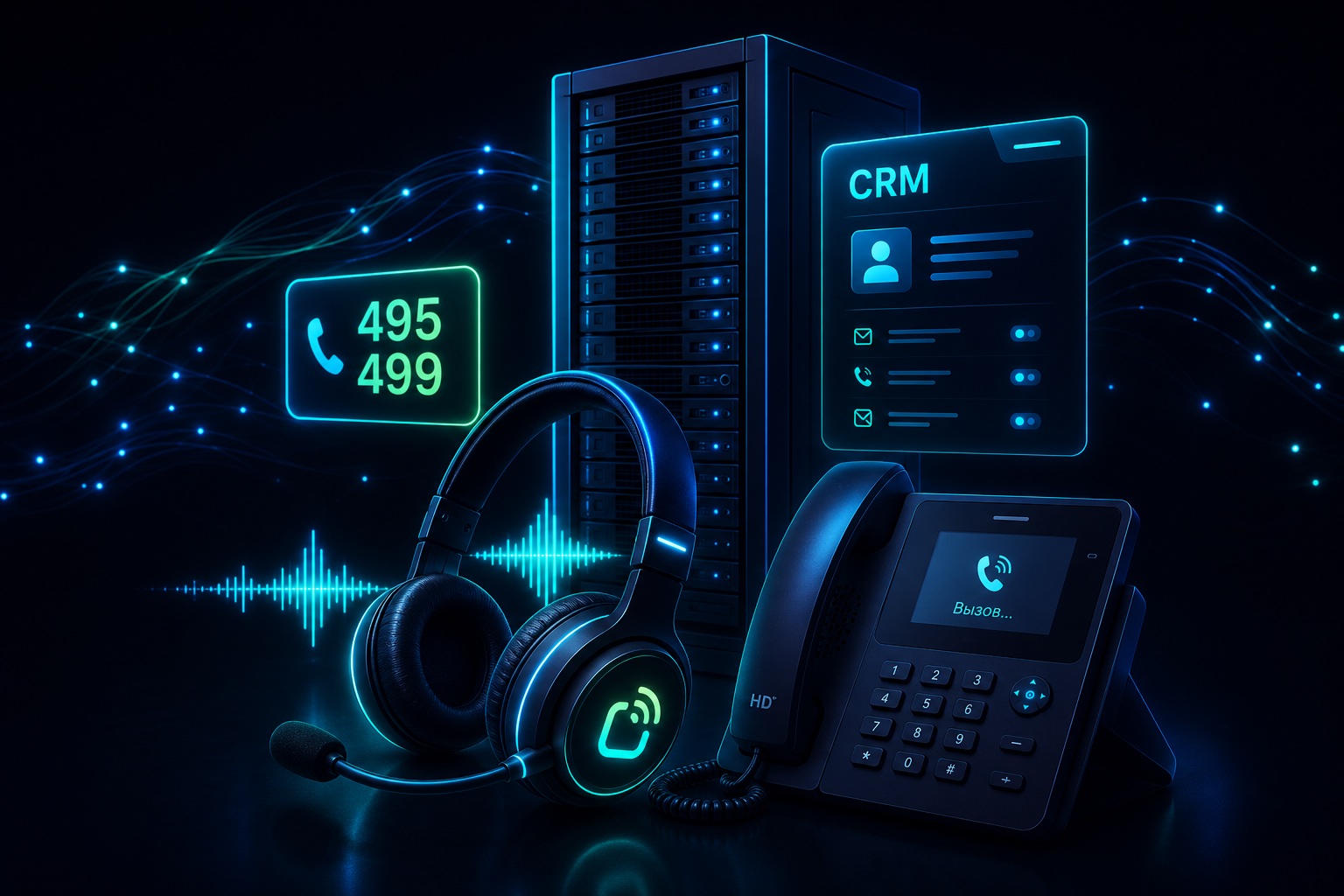 Виртуальная АТС и IP-телефония для бизнеса