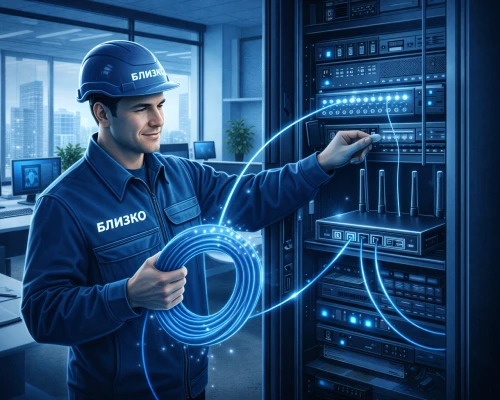 Как подключить интернет в офисе без простоев: пошаговый план от заявки до запуска